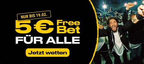 5 € FreeBet für alle .